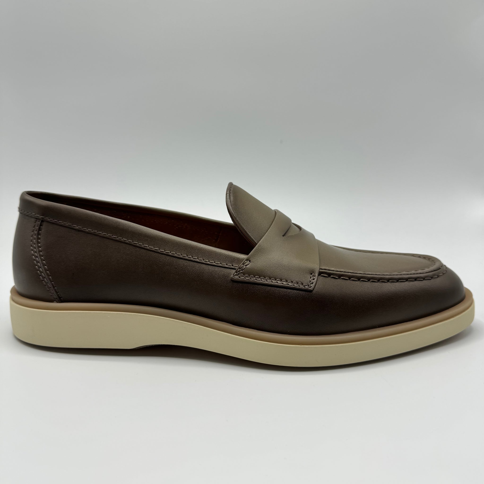 Santoni - Leather Loafer Shoe