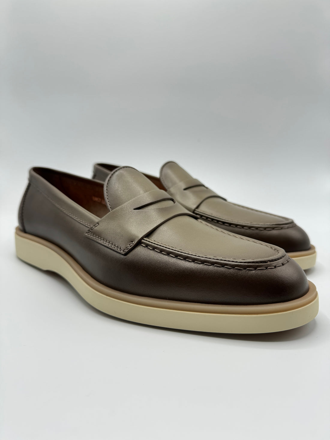Santoni - Leather Loafer Shoe
