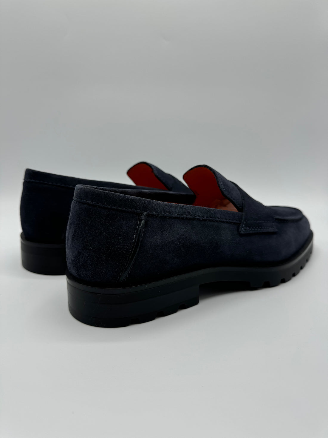 Santoni - Combat Loafer Suede