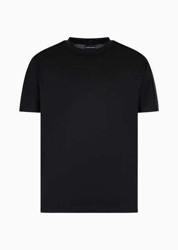 Emporio Armani - Lyocell Cotton T-Shirt