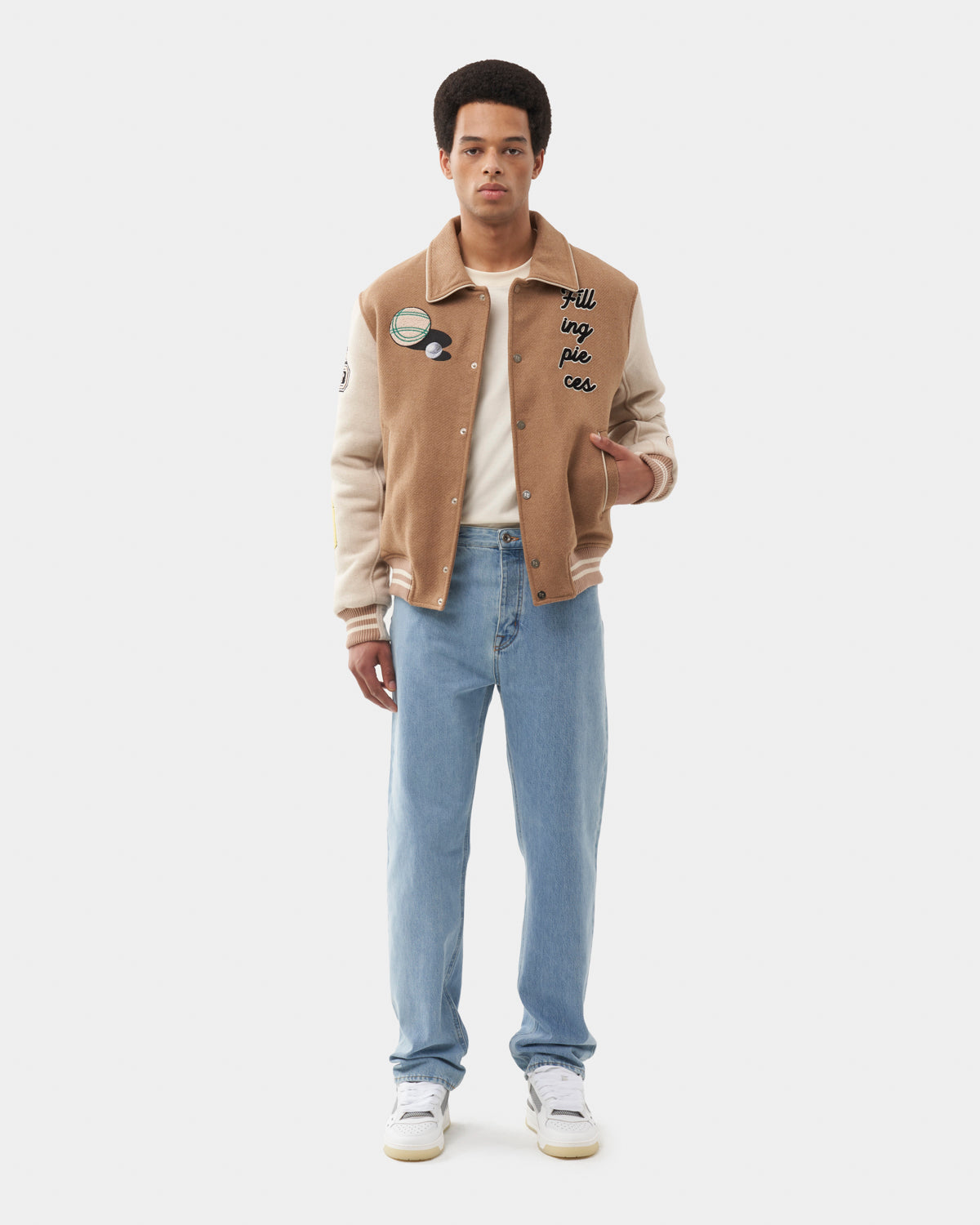 Filling pieces bomber jacket best sale