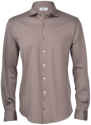 Gran Sasso - Metallised Jersey Cotton Shirt