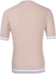 Gran Sasso - Knit Cable Tee